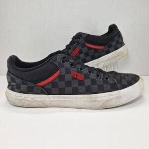 Vans Seldan Checkerboard Black Skateboarding Sneakers Shoes 500714 Men's Size 9